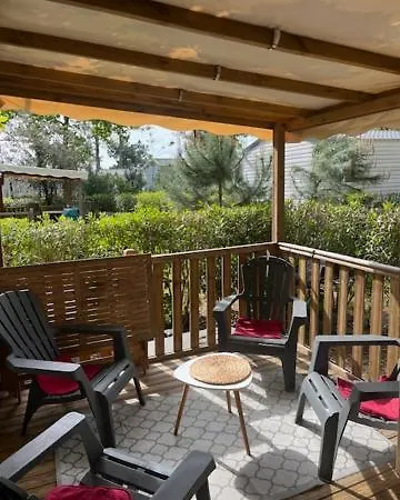 Campingplatz Mobilhome Dans Siblu Les Viviers Lège-Cap-Ferret