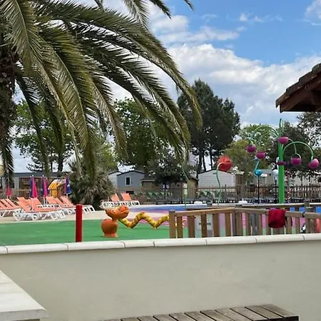 Mobilhome Dans Siblu Les Viviers Campingplatz Lège-Cap-Ferret